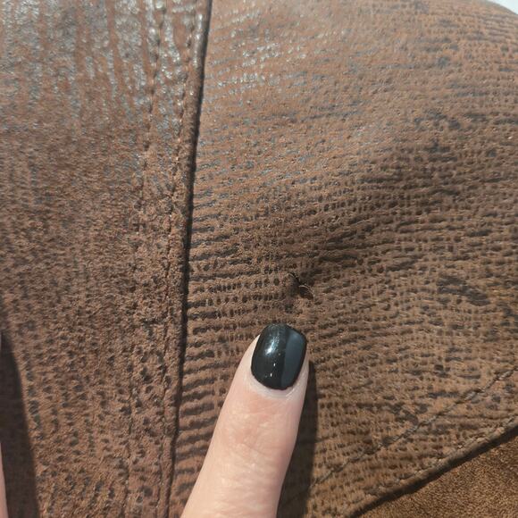 Vintage G-III Global Indentity Leather bomber jacket sz M - Picture 6 of 13